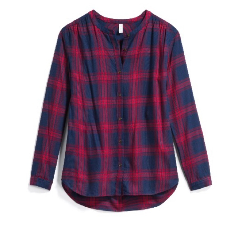 STITCH FIX FIND!	 Gentle Fawn Collarless Shirt